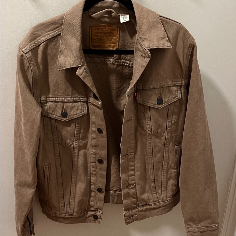 Levi's tobacco colored Denim Jacket
